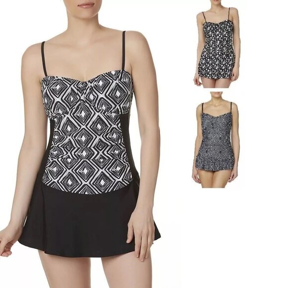 Women's Dress Swimsuite Tropical Escape size 8 10 12 14 16 18 NEW - Picture 1 of 5